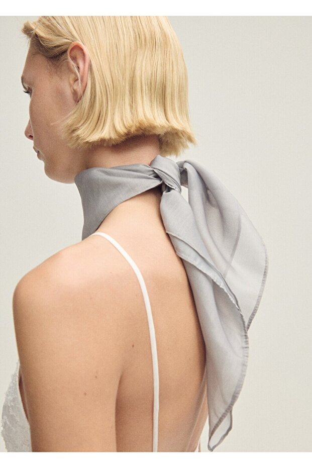 NECK SCARF SILKE - 5