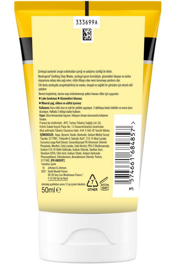 Soothing Clear Temizleme Köpüğü 150ml + Yağsız Nemlendirici 75ml + Clear Maske 50ml - 4