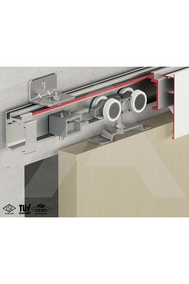 120 Kg Ayarlı Sürme Kapı Sistemi Rulmanlı - 3