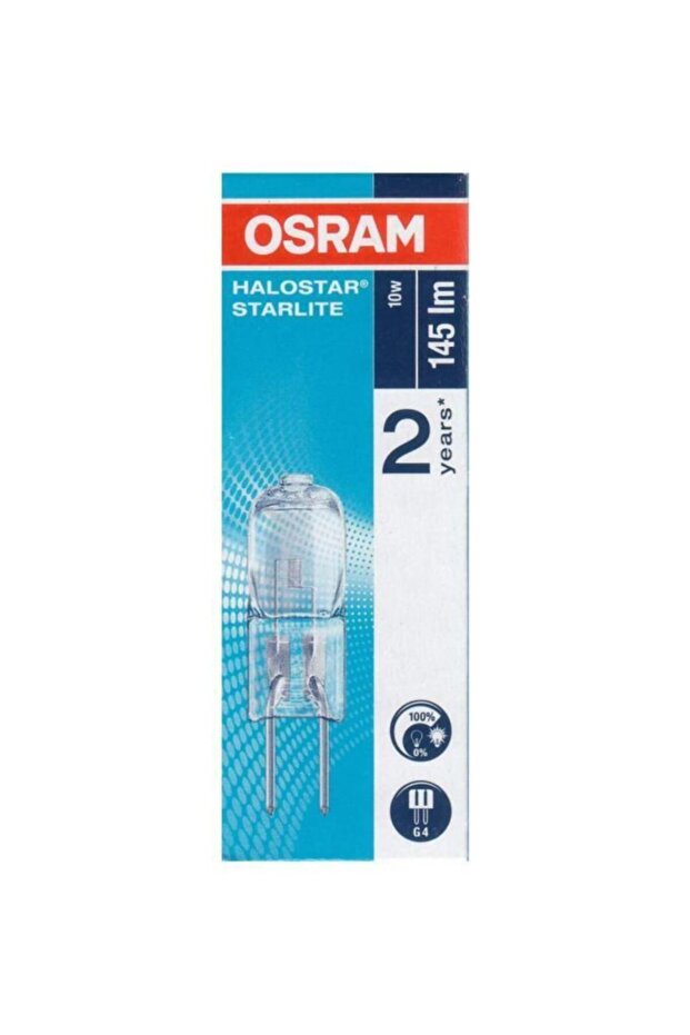 64415s10w Iğne Ayak Dimlenebilir Kapsül Halojen Ampul Sarı G4 Duy - 2