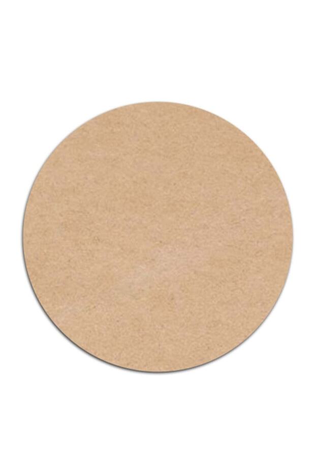 3mm MDF Supla Sheet Round 12 Pieces Raw 35 Cm