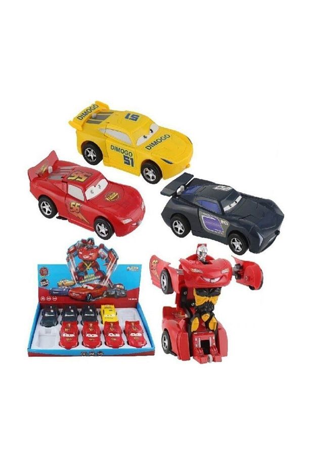 Oyuncak Metal Robot Olan Araba / - 1