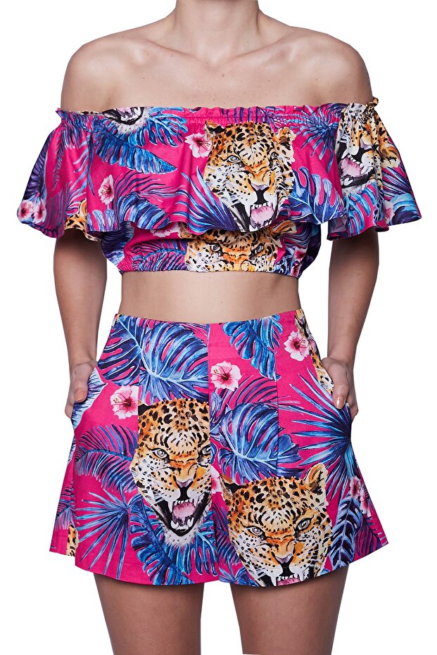 Abba Bluz & Jaya Şort Takım - 1