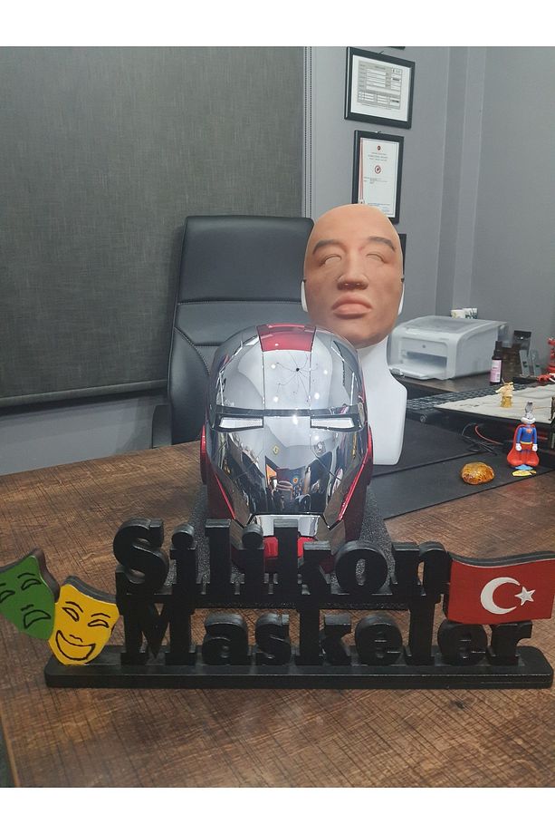 Demir Adam Iron Man Kask - 1