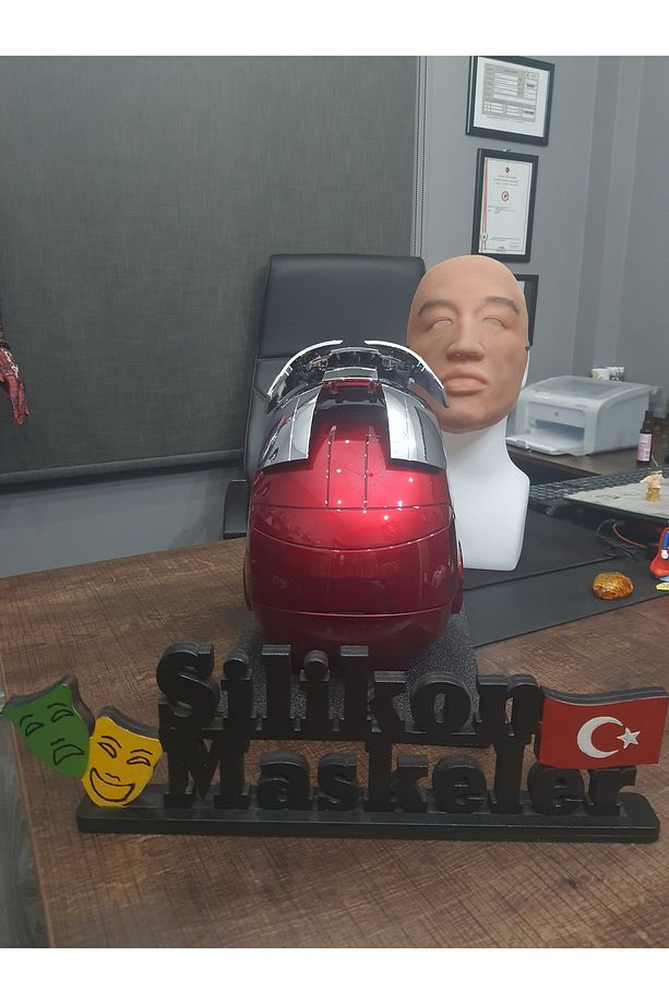 Demir Adam Iron Man Kask - 7