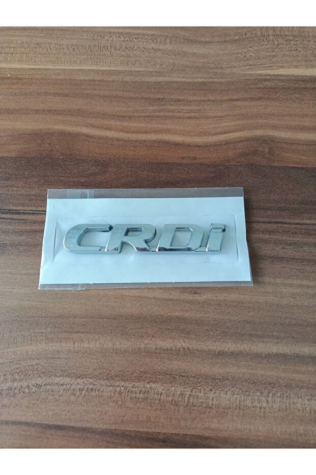 هيونداي أكسنت الأزرق "crdı" حروف صندوق السيارة "crdi".