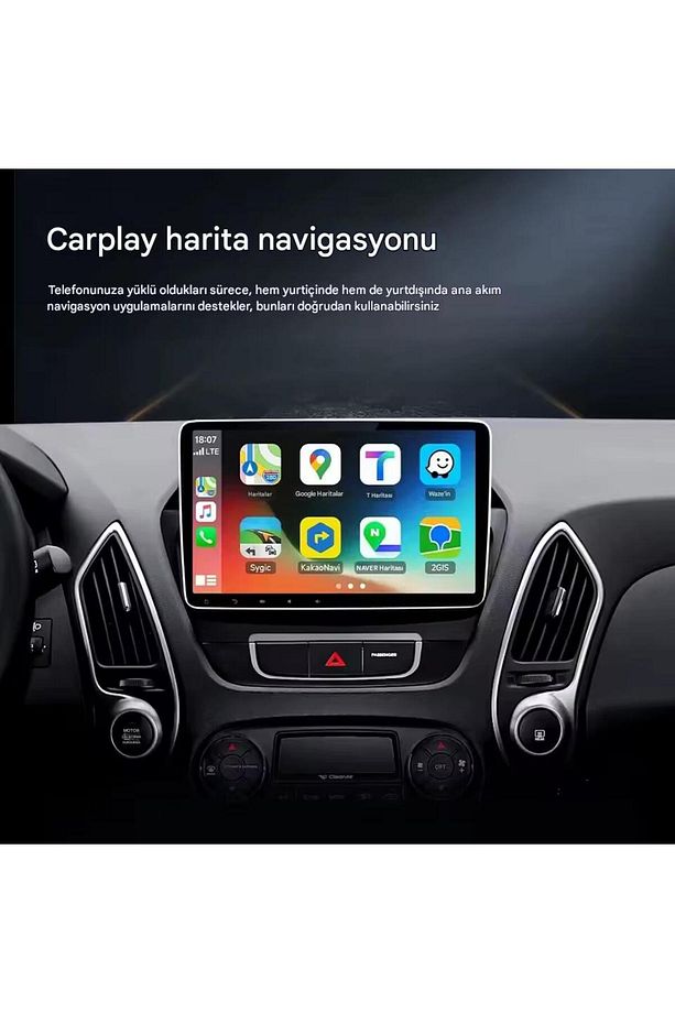 Tak Çalıştır Kablosuz Apple & Android Auto Mini Usb Adaptörü Taşınabilir Bluetooth Wifi - 2