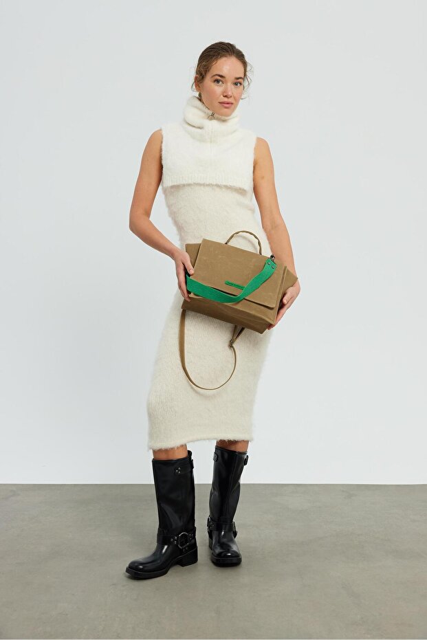 Huge Cuvert Bege Bag Special Edition - 6