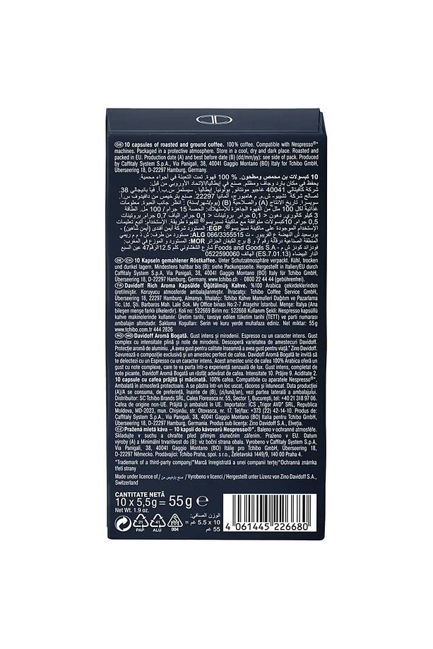 Nespresso Uyumlu Kapsül Kahve Rich Espresso 2 x 10 adet - 5
