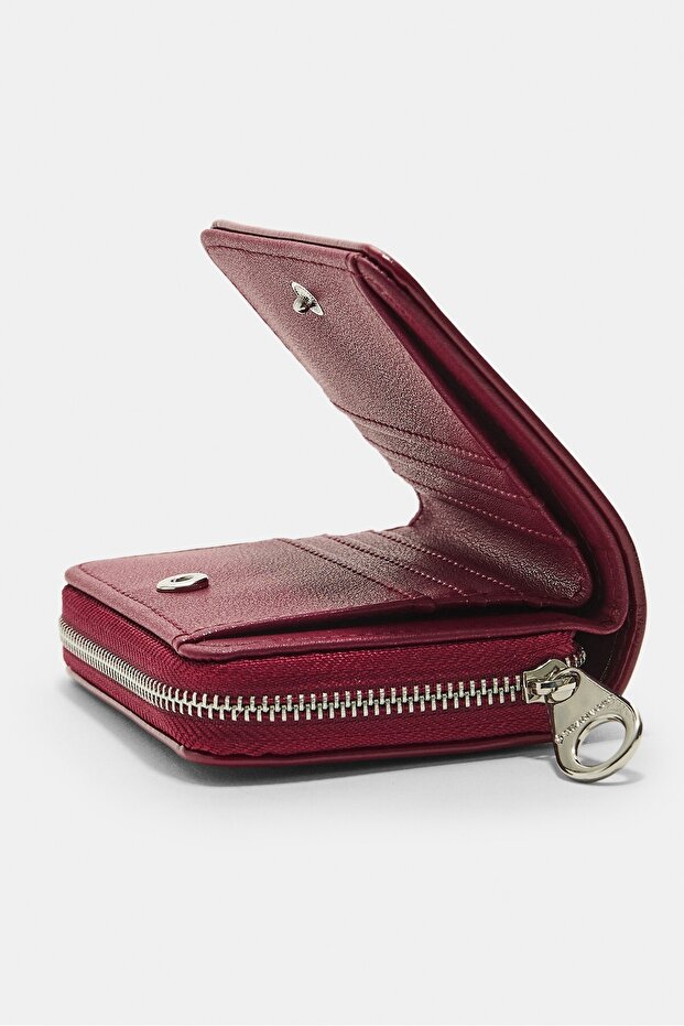 Dikdörtgen fermuarlı cüzdan - 3