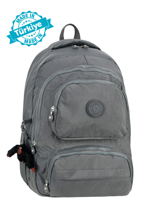 Royalglow Waddell Luxury Crinkle Fabric High School and Middle School Backpack, Daily Crinkle School Bag