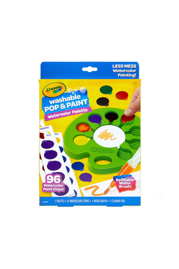 Pop Paint Washable Watercolor Palette
