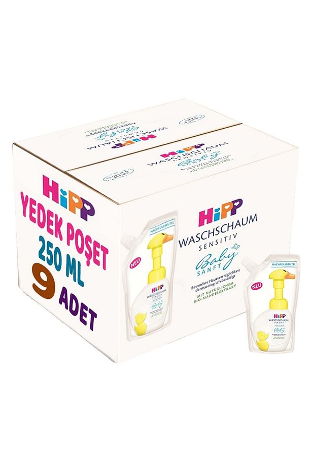 Babysanft Bebek/çoçuk El Yıkama Köpüğü 250ml (YEDEK POŞET) (9 LU SET) - 1