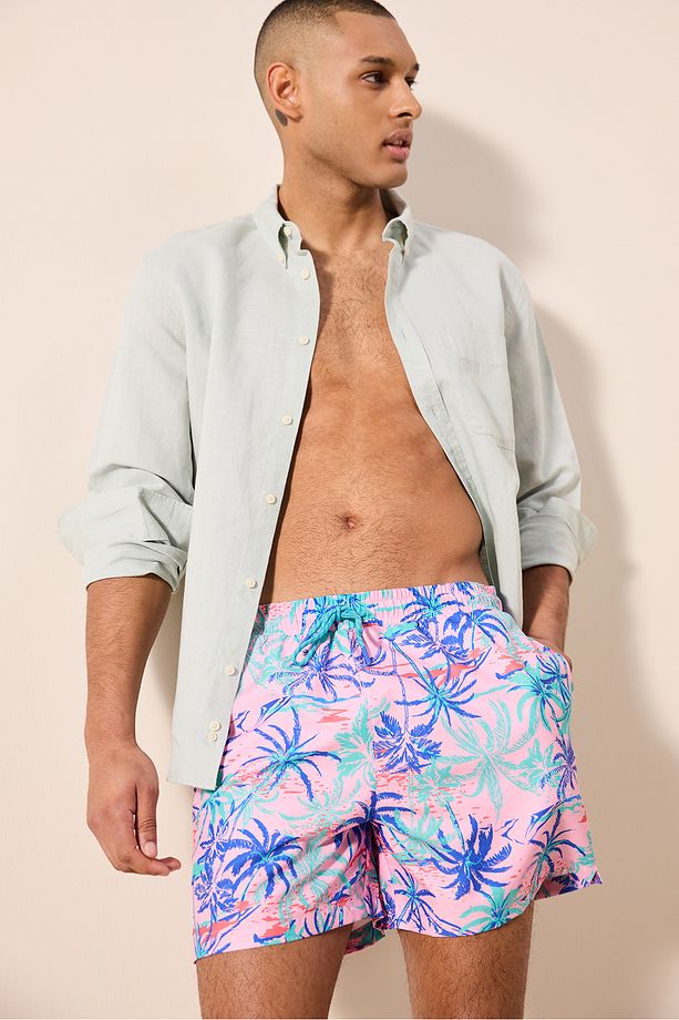 Island Pembe Şort Pijama Altı - 1