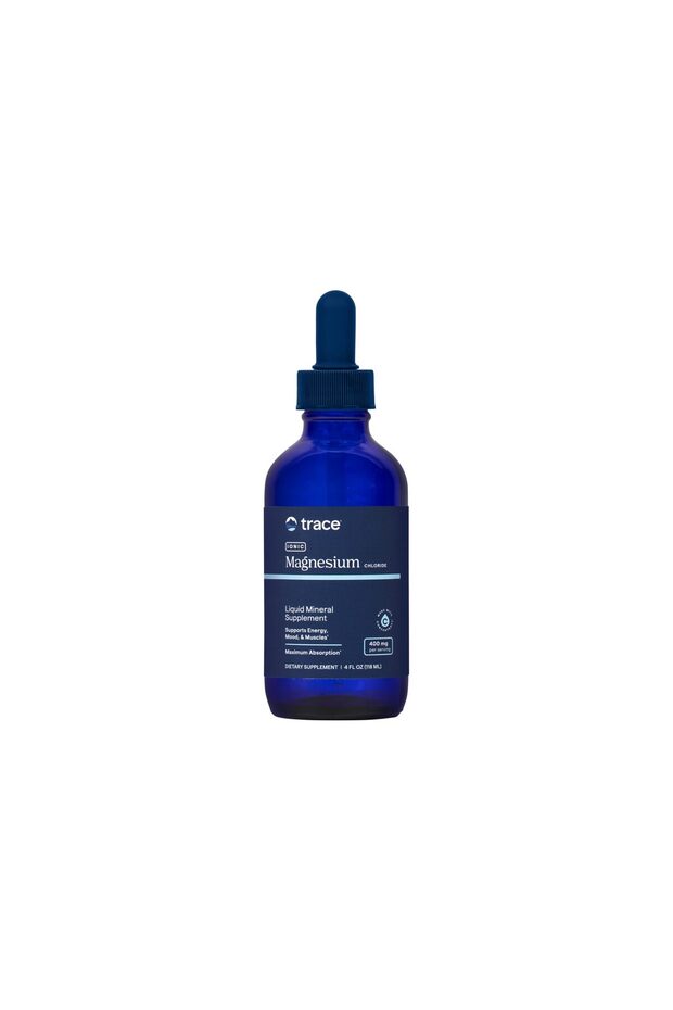 Trace Minerals Mega-Mag 400 mg Liquid (118 ml)