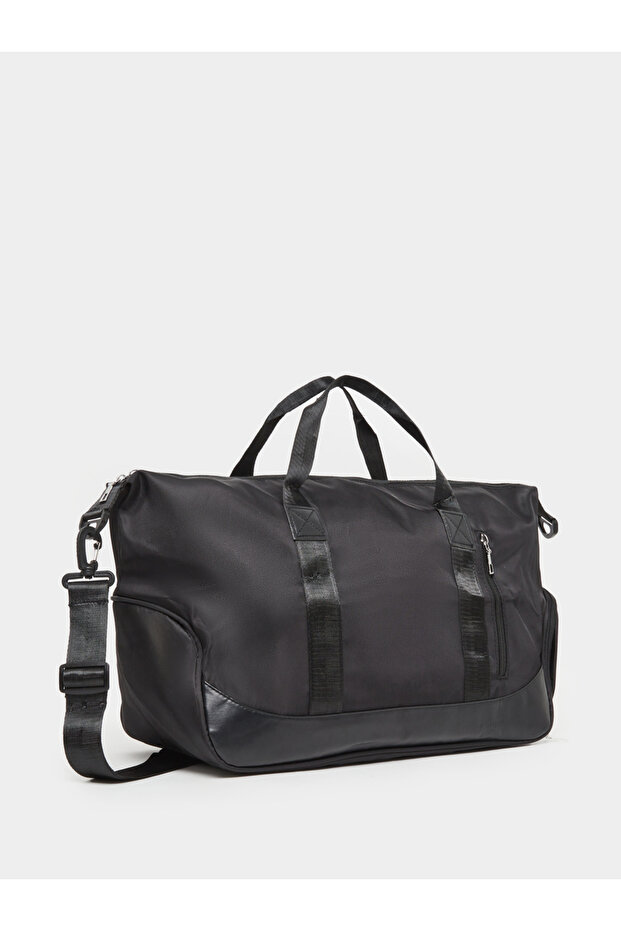 Solid Sports Bag with Double Handles