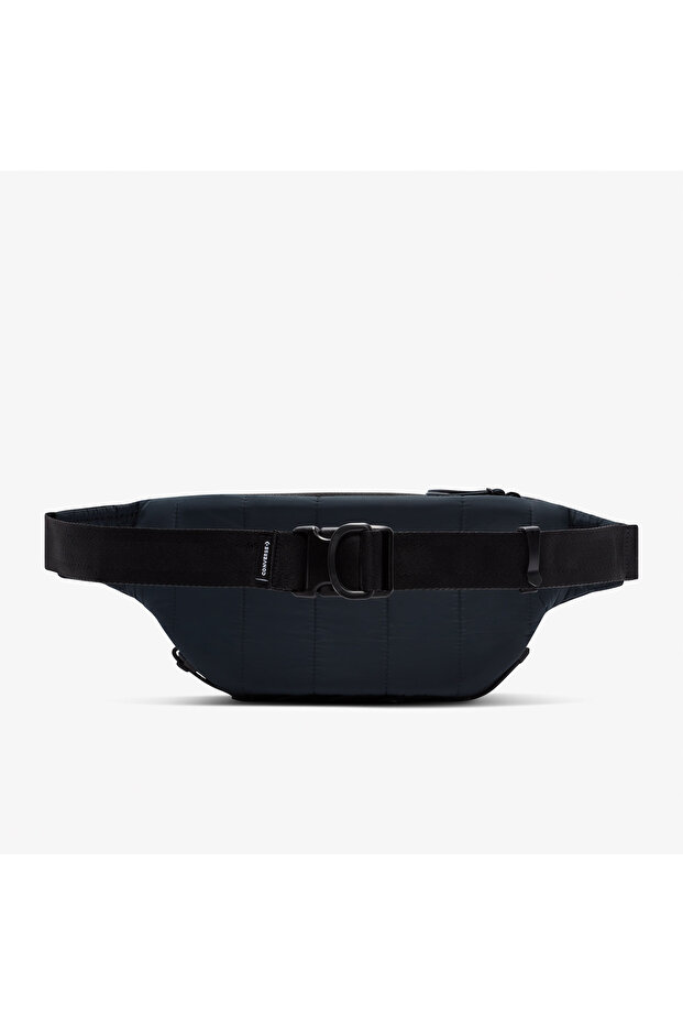 Classic Unisex Siyah Bel Çantası - 3