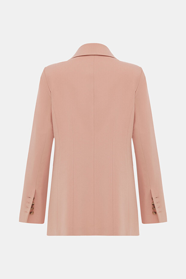 PUDRA DÜĞMELİ CEKET - 2