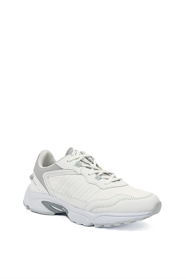 Comfort Sole Lightweight Lace-Up Casual Sneakers White Sneaker