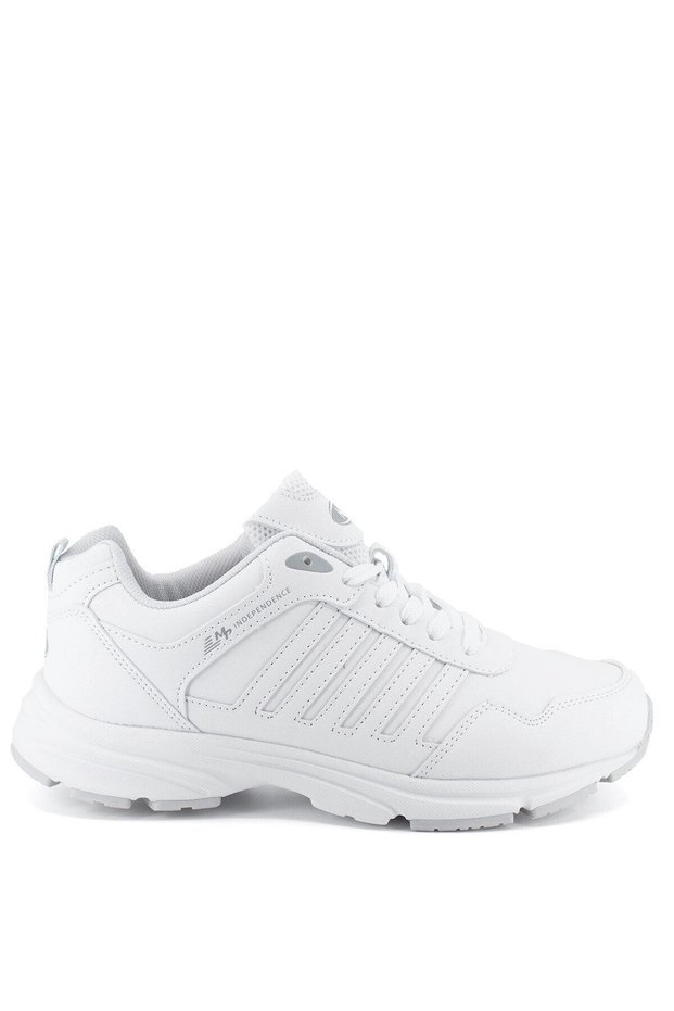 Daily Comfort Sole Lace-Up Women's Walking Shoes Shoes White
