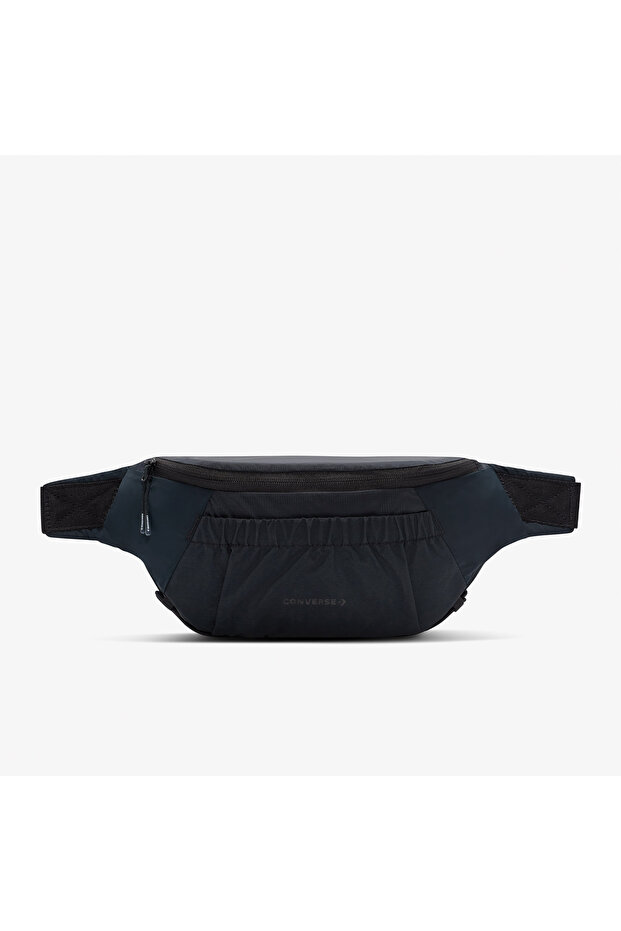 Classic Unisex Siyah Bel Çantası - 1