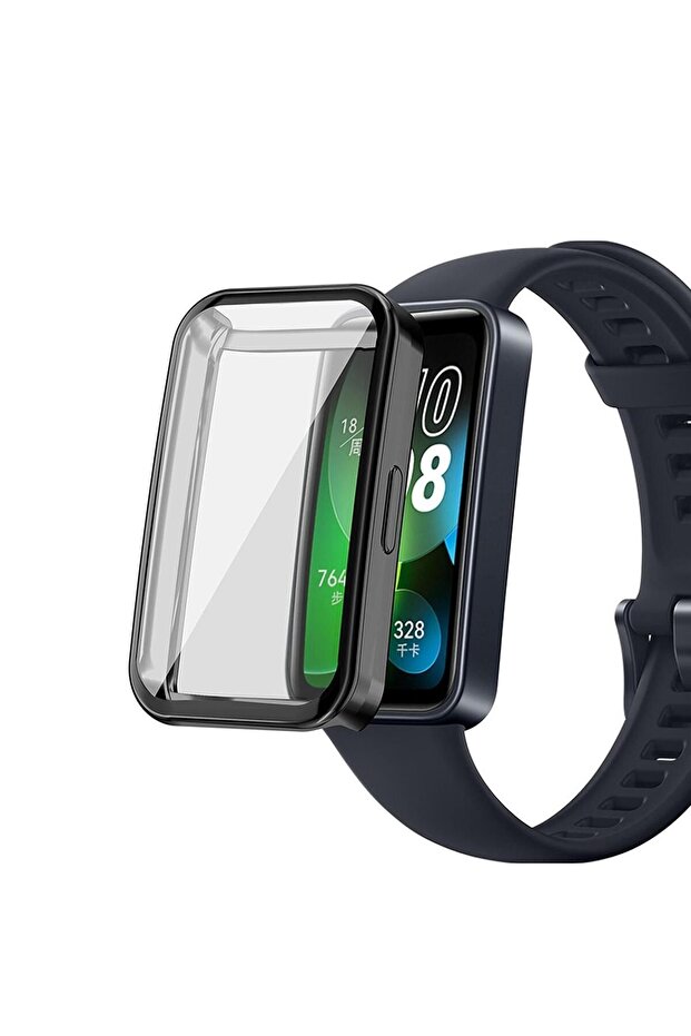 Case and Screen Protector Compatible with Band 8, 9 and 10 360 Full Protection Silicone Case