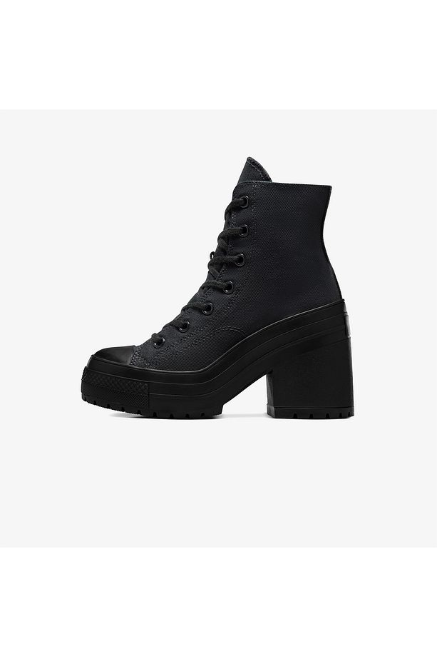 Chuck 70 De Luxe Heel Unisex Siyah Platform Sneaker - 3