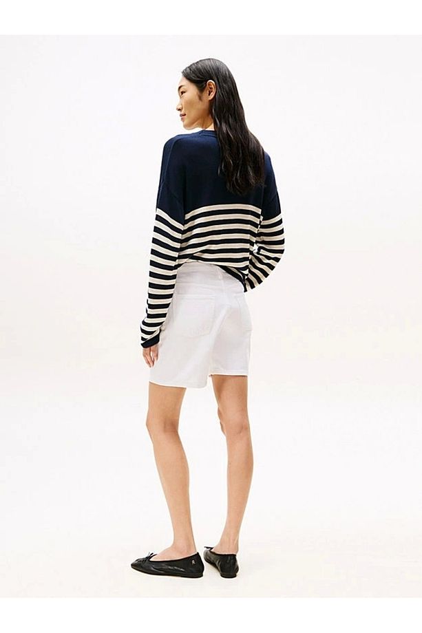 Dnm Straıght Short Rw Whıte Kadın Şort Ww0ww45924ycf - 3