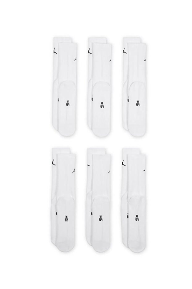 Jordan Everyday Cush Poly Crew Çorap (6 Çift) - 3
