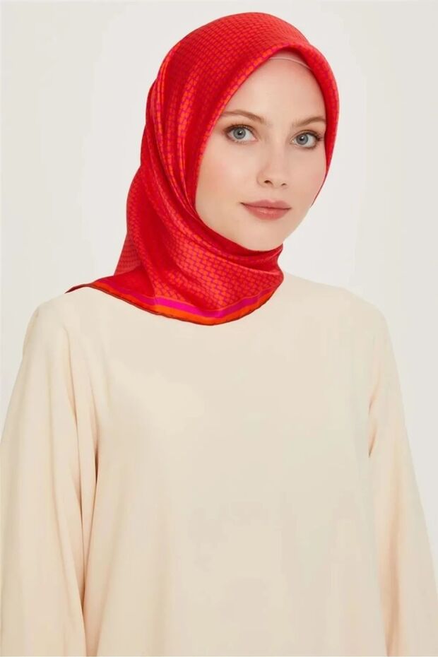 Armi̇ne Sura Silk Scarf 2025 Winter Season 9243D01-33