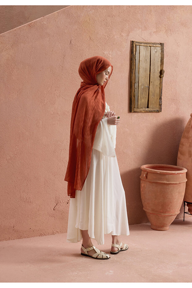 Modal Checkered Shawl Tile - 2