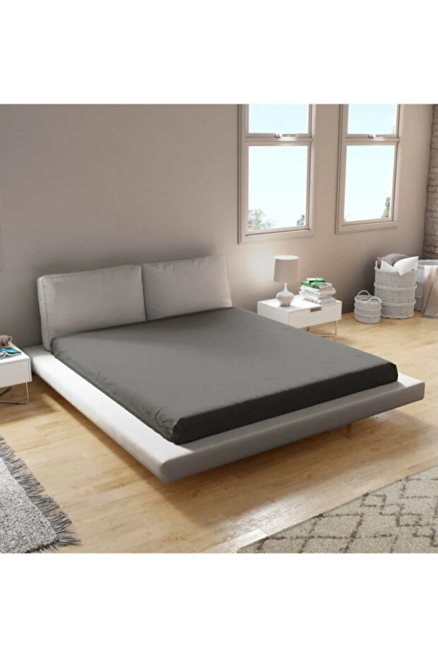 ملاءة سرير قطنية ممشطة مرنة - 6