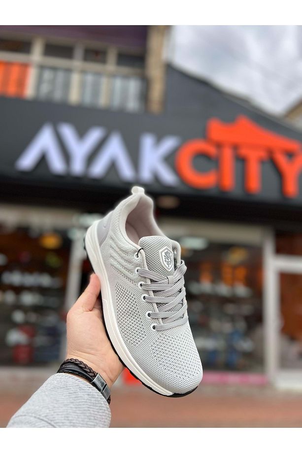 M.P. Günlük Örgülü Yazlık Ortopedik Taban Yürüyüş Ayakkabısı Unisex Sneaker - 5