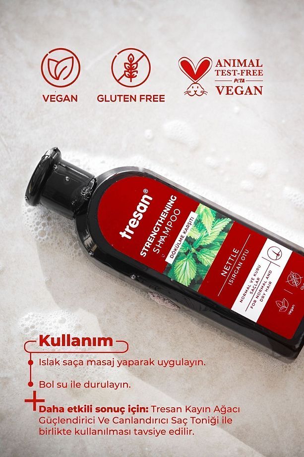 Isırgan Otu Bakım Şampuanı Normal Ve Kuru Saçlar İçin 300 ML x 2 Adet - PYCOS DUŞ TARAĞI HEDİYELİ - 6