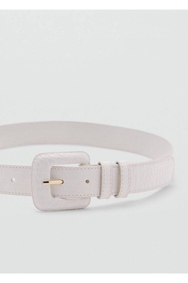 Crocodile Skin Look Belt