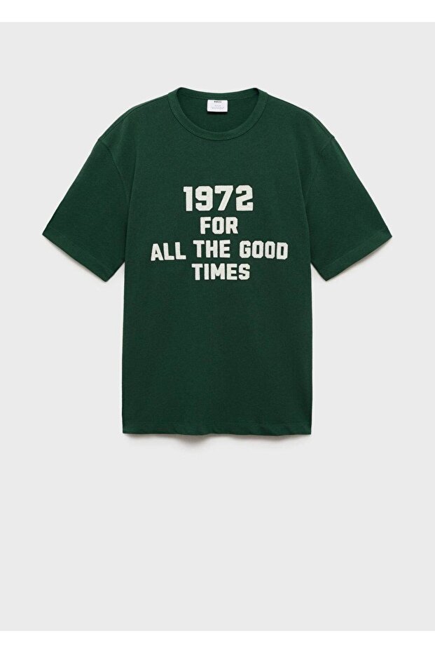 %100 pamuklu işlemeli tişört - 3