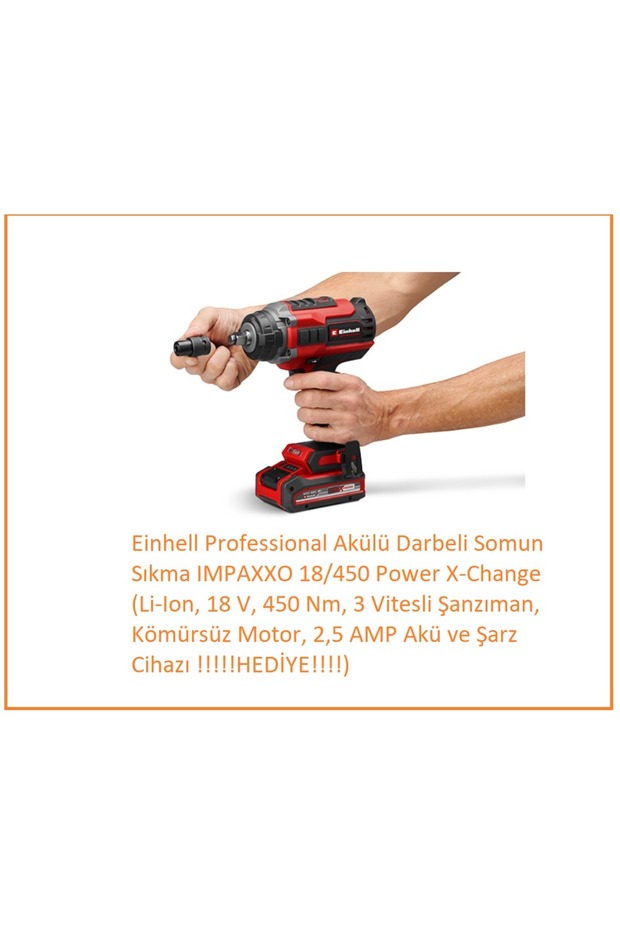 Einhell Professional IMPAXXO 18/450 - 3