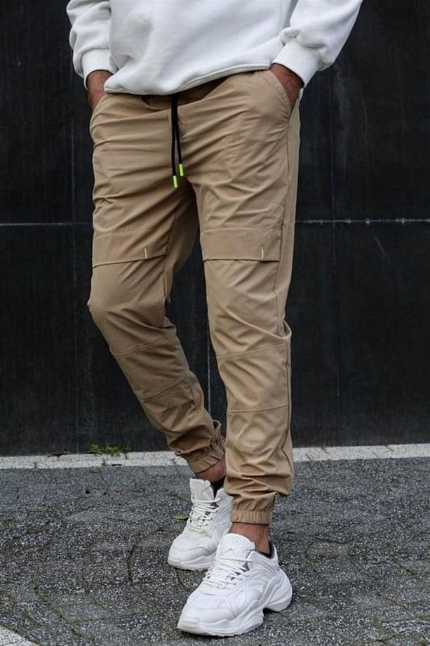 Erkek Basic Camel Eşofman Altı 5412 - 2
