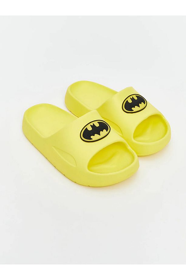 LCW STEPS Sari Batman Baskılı Erkek Çocuk Terlik - 1