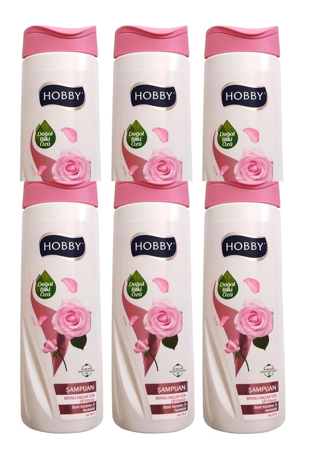 Şampuan Gül Özlü Boyalı Saç 480 Ml x 6 Adet - 1