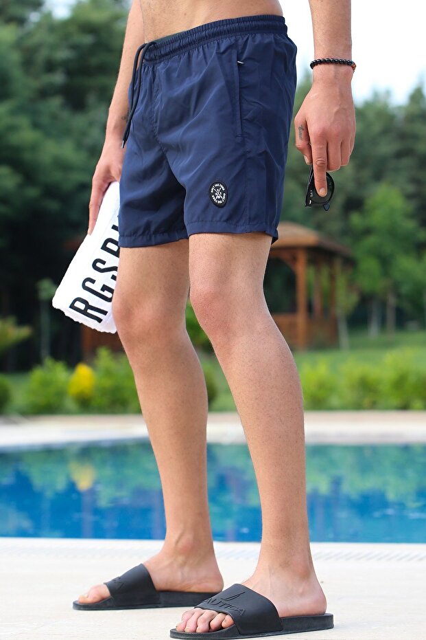 Navy Blue Basic Sea Short 4262 - 2