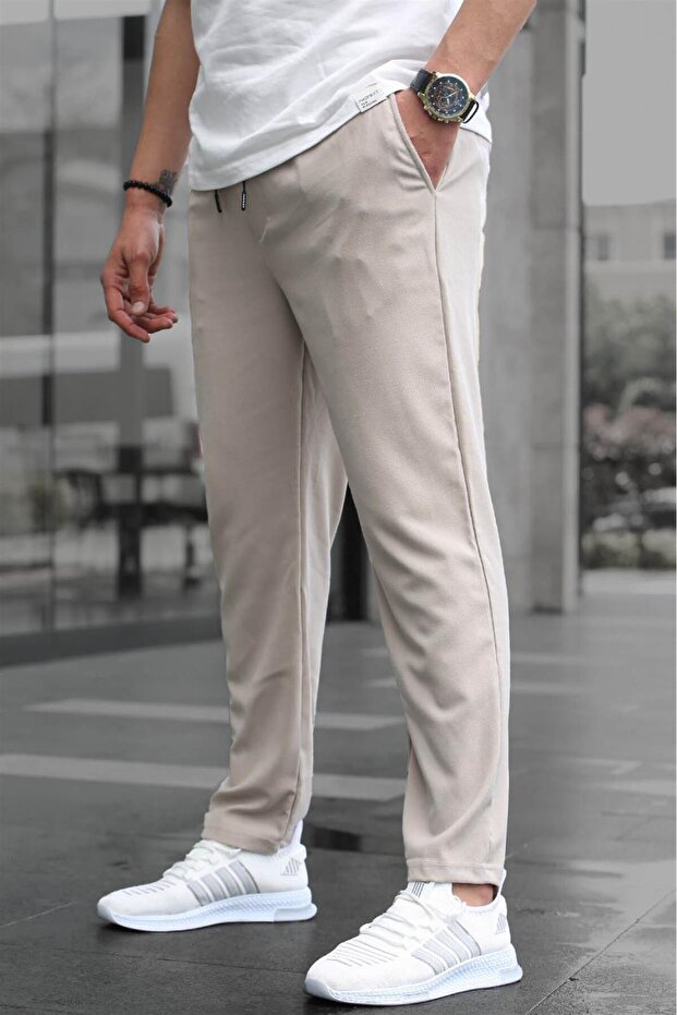 Bej Relaxed Erkek Pantolon 6510 - 2