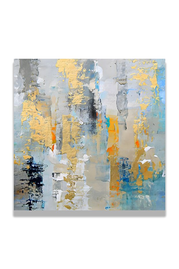 Abstract Pattern Canvas Painting - 5
