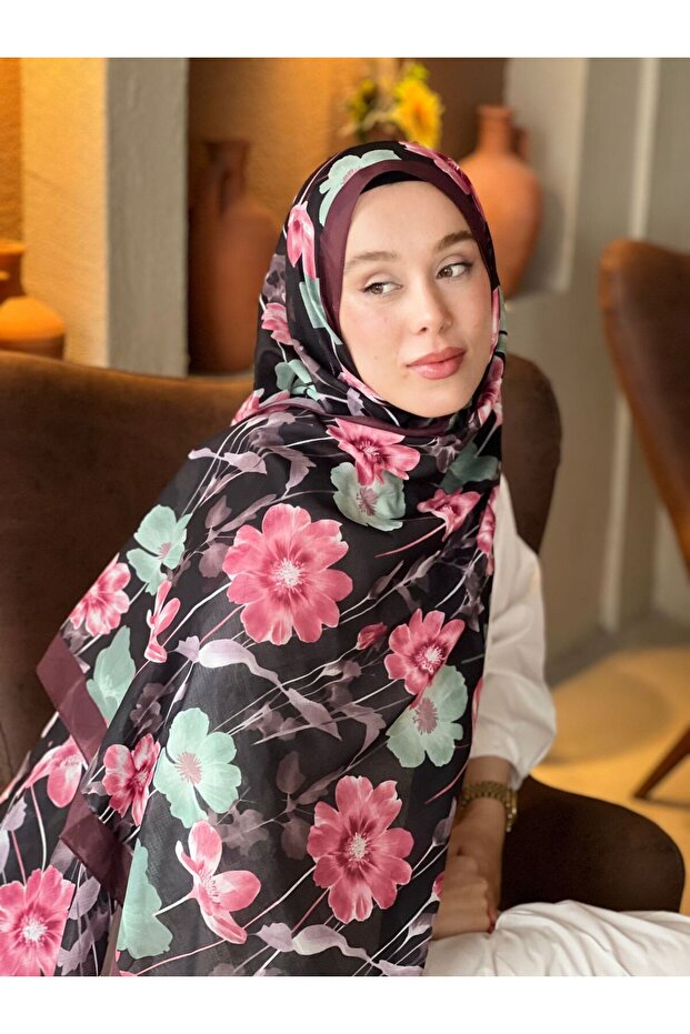 شال لينا بنمط فيوري - 2