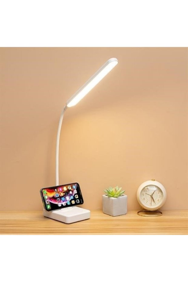 Auraevmagazasi ® Slim Long USB Touchscreen 3-Level 360 Degree Special Eye Protection Led Lithium Table L