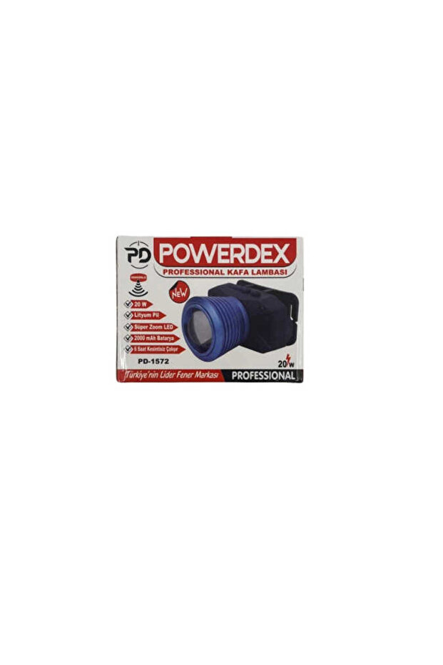 PD-1572 20 Watt Profesyonel Sensörlü Kafa Feneri - 2