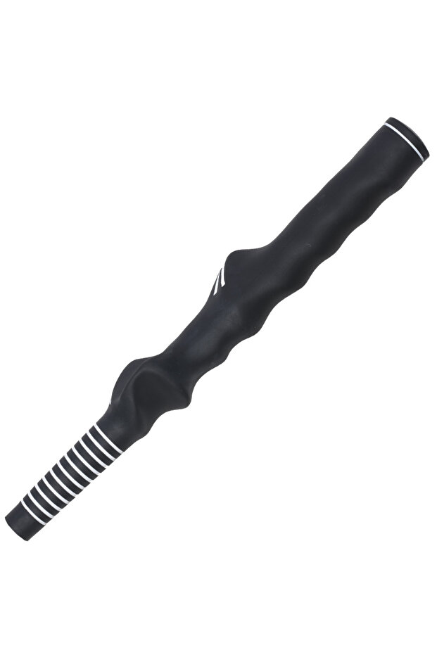 Black High Quality Durable Golf Hand Shape Grip Exercise Pole Grip Golf Swing Training Grip Tra...