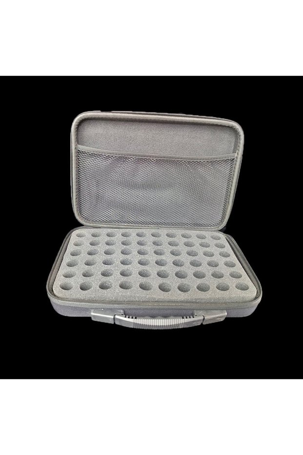 60Black S 60 bottles Essential oil box 15ml Essential oil collection bag Travel carrying case Nail p