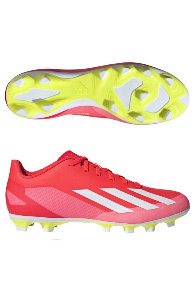 X Crazyfast Club Fxg Men's Turf Football Shoes IG0616 Red