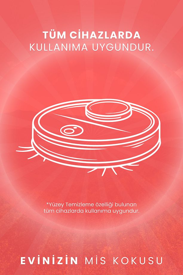 Bebeksi Pudra Kokulu Akıllı Robot Süpürge Suyu, Mop Suyu, Yüzey Temizleyici, Robot Deterjanı 250ml - 5